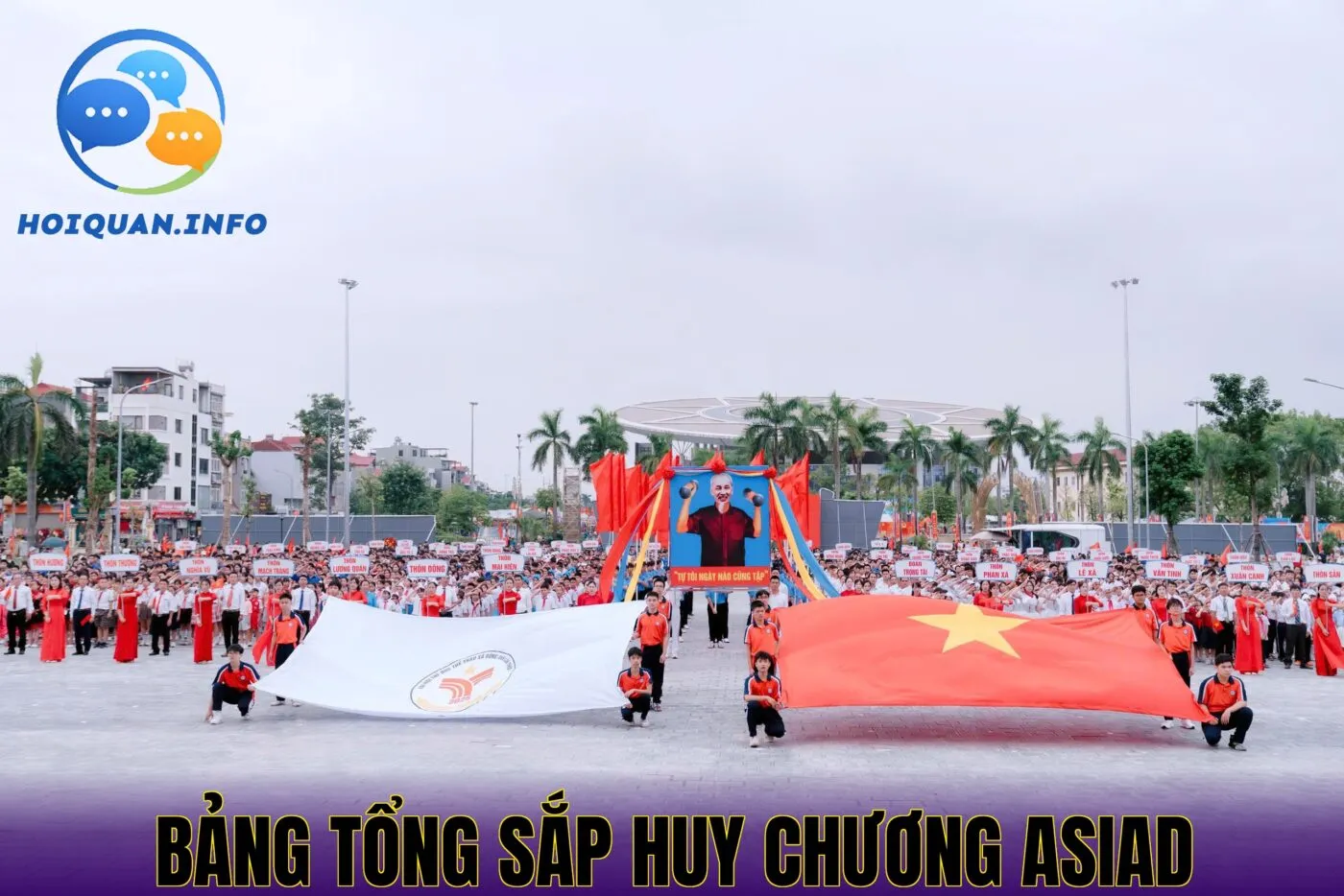 bảng tổng sắp huy chương asiad