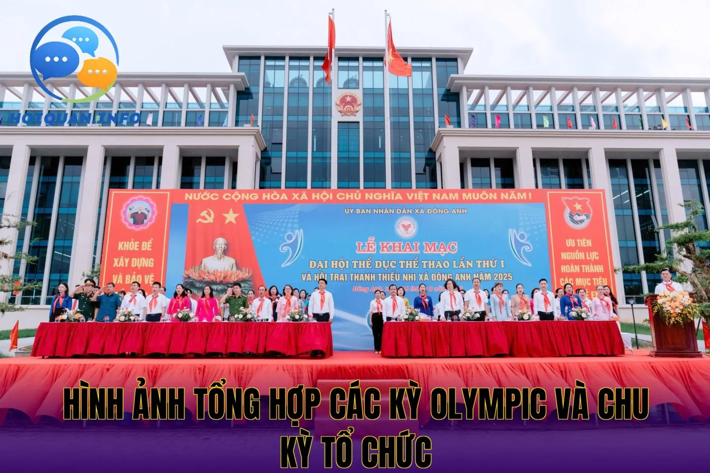 Hình ảnh tổng hợp các kỳ Olympic và chu kỳ tổ chức