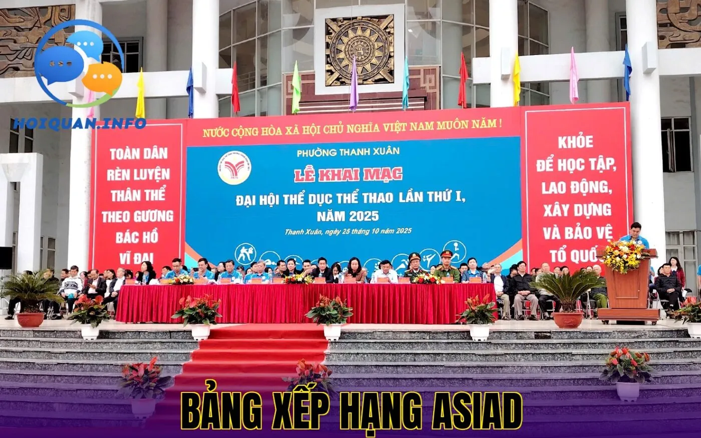 Bảng xếp hạng ASIAD