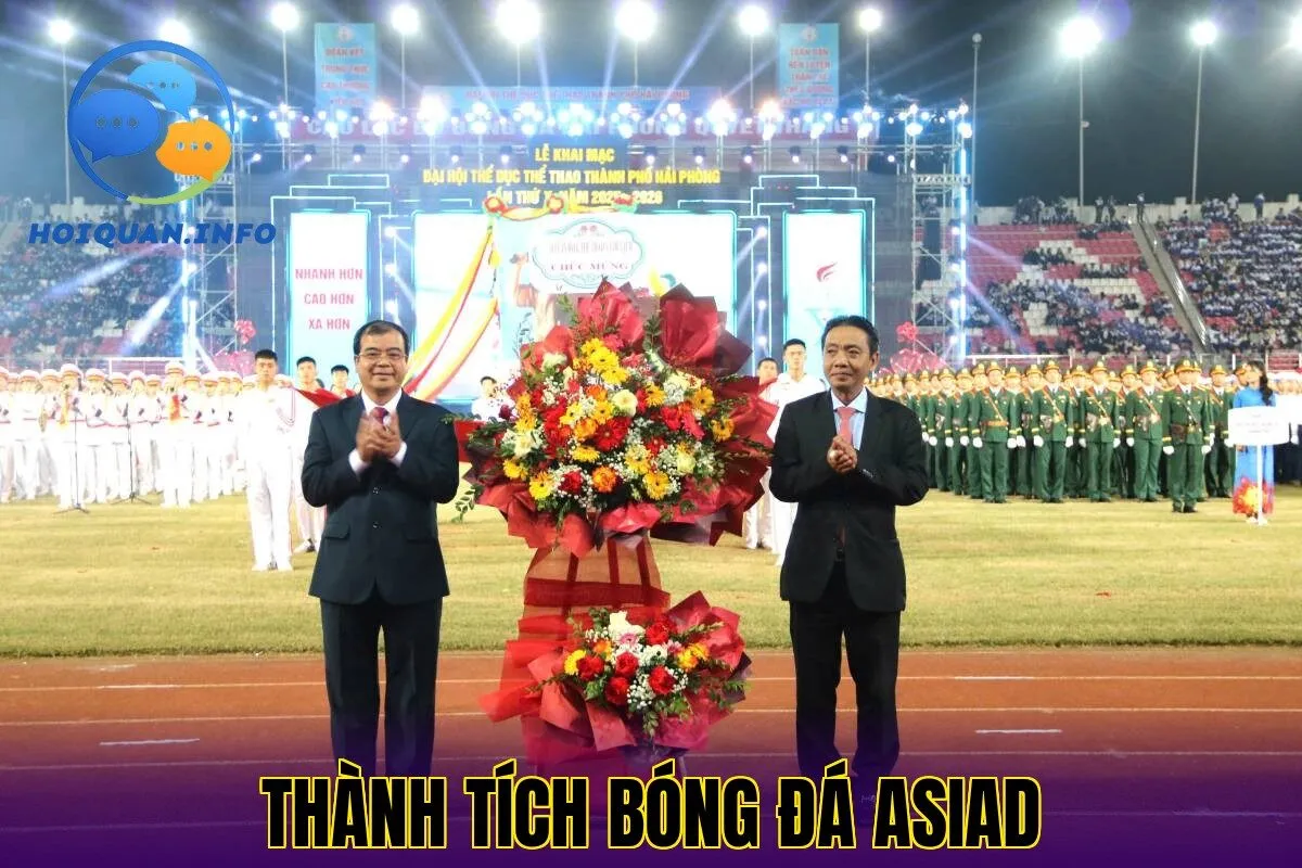 Thành tích bóng đá ASIAD