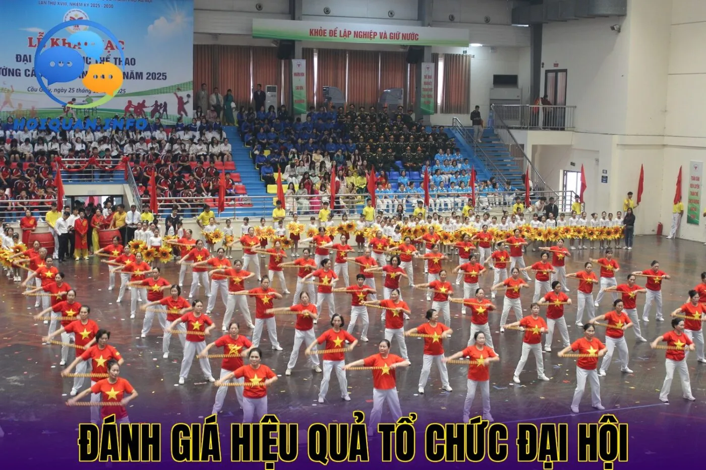 Đánh giá hiệu quả tổ chức đại hội
