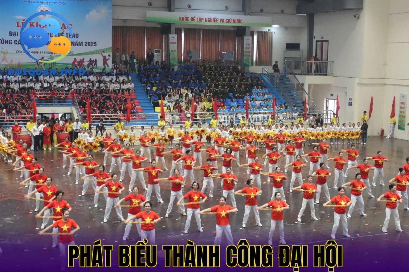 phát biểu thành công đại hội