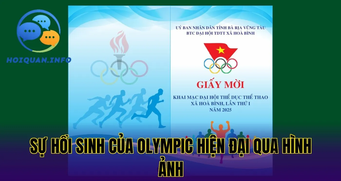 Sự hồi sinh của Olympic hiện đại qua hình ảnh