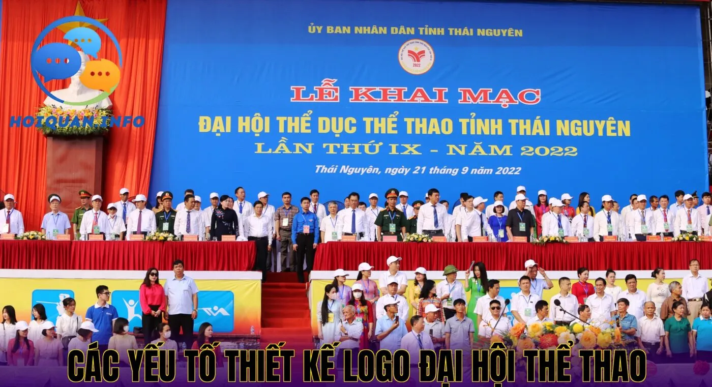 Các yếu tố thiết kế logo đại hội thể thao
