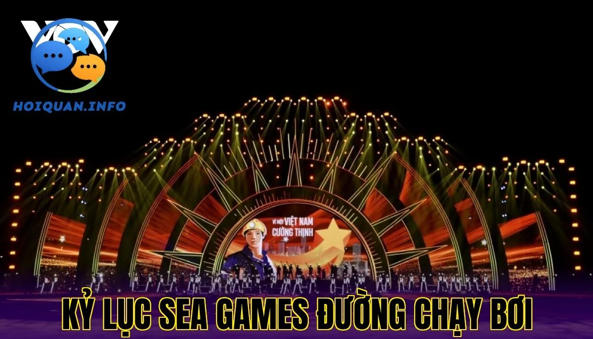 kỷ lục sea games đường chạy bơi