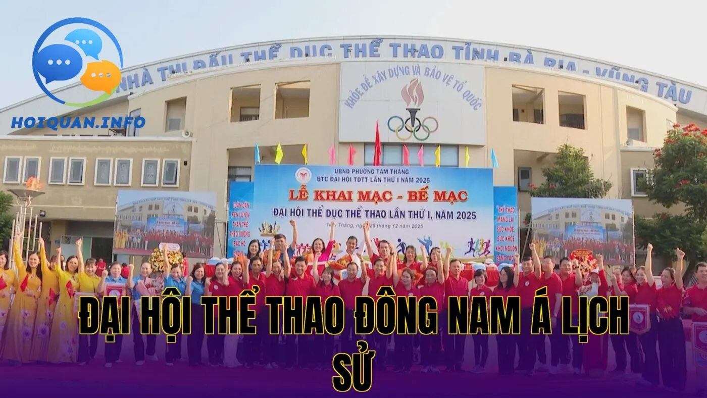 đại hội thể thao đông nam á lịch sử
