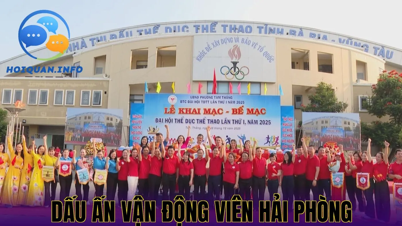 Dấu ấn vận động viên Hải Phòng