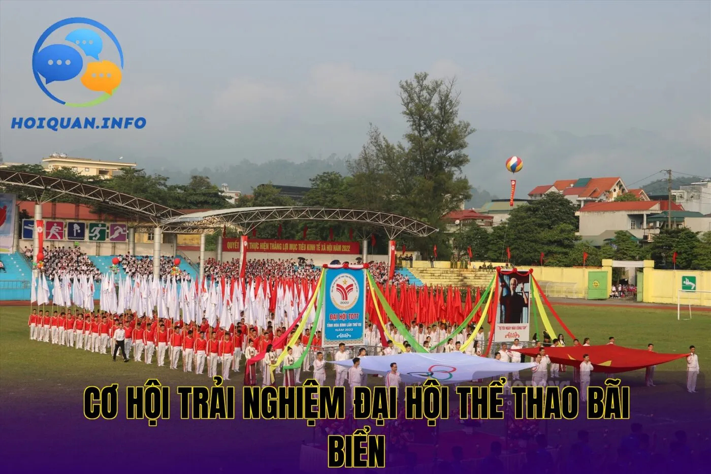 Cơ hội trải nghiệm đại hội thể thao bãi biển