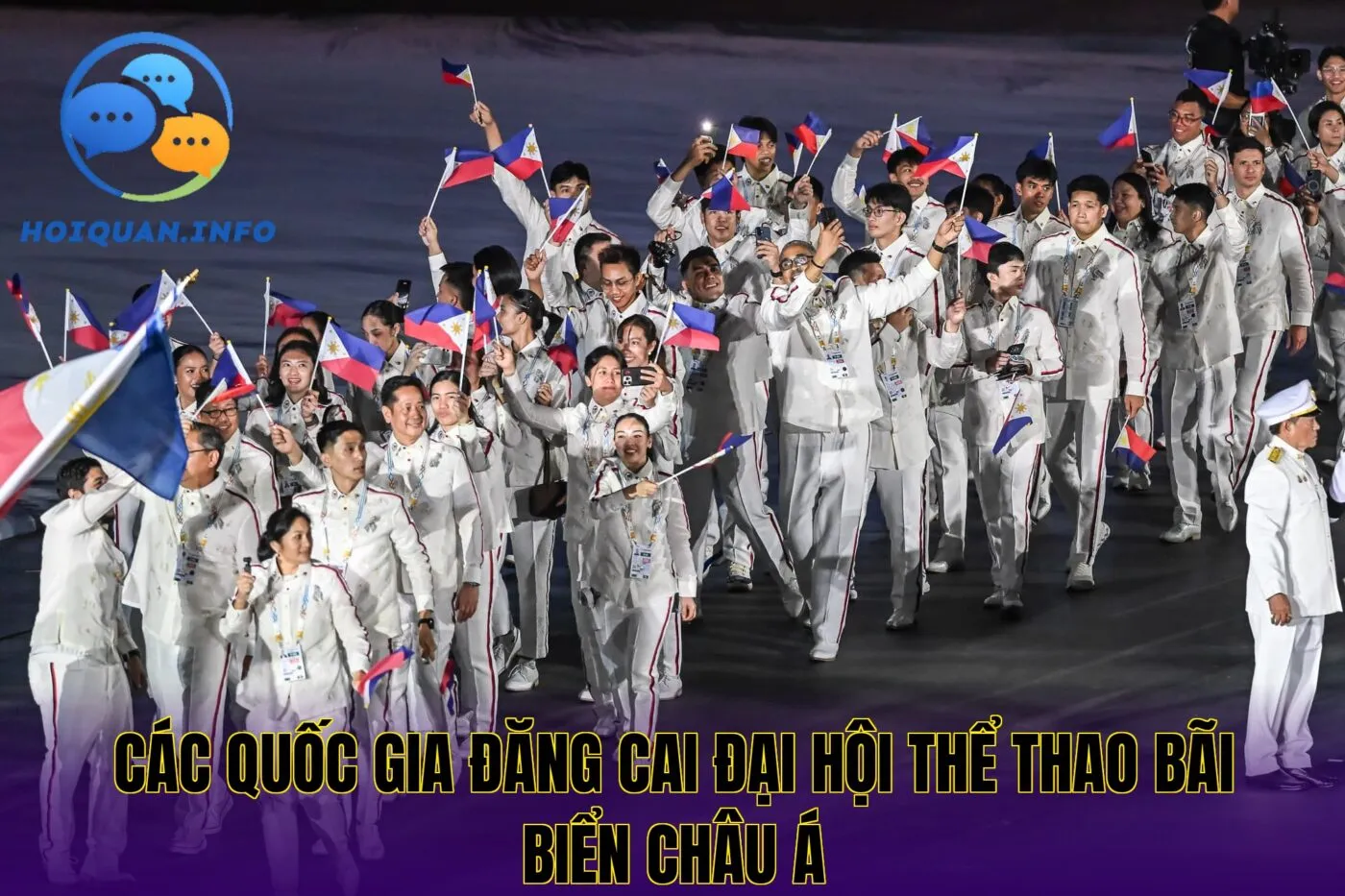 Các quốc gia đăng cai đại hội thể thao bãi biển châu Á