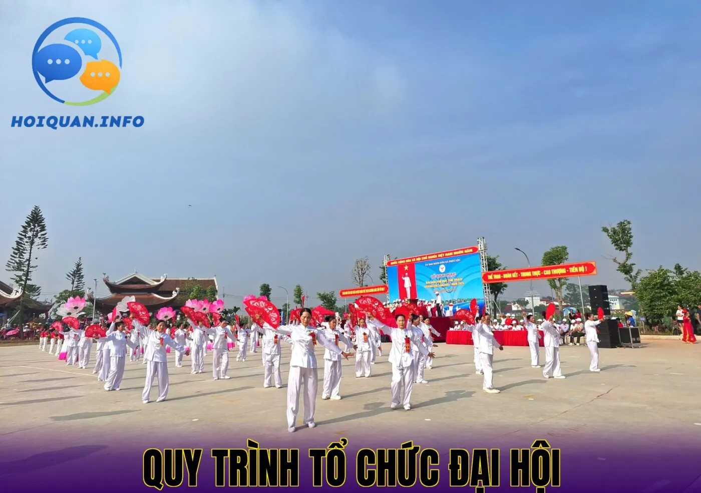 Quy trình tổ chức đại hội