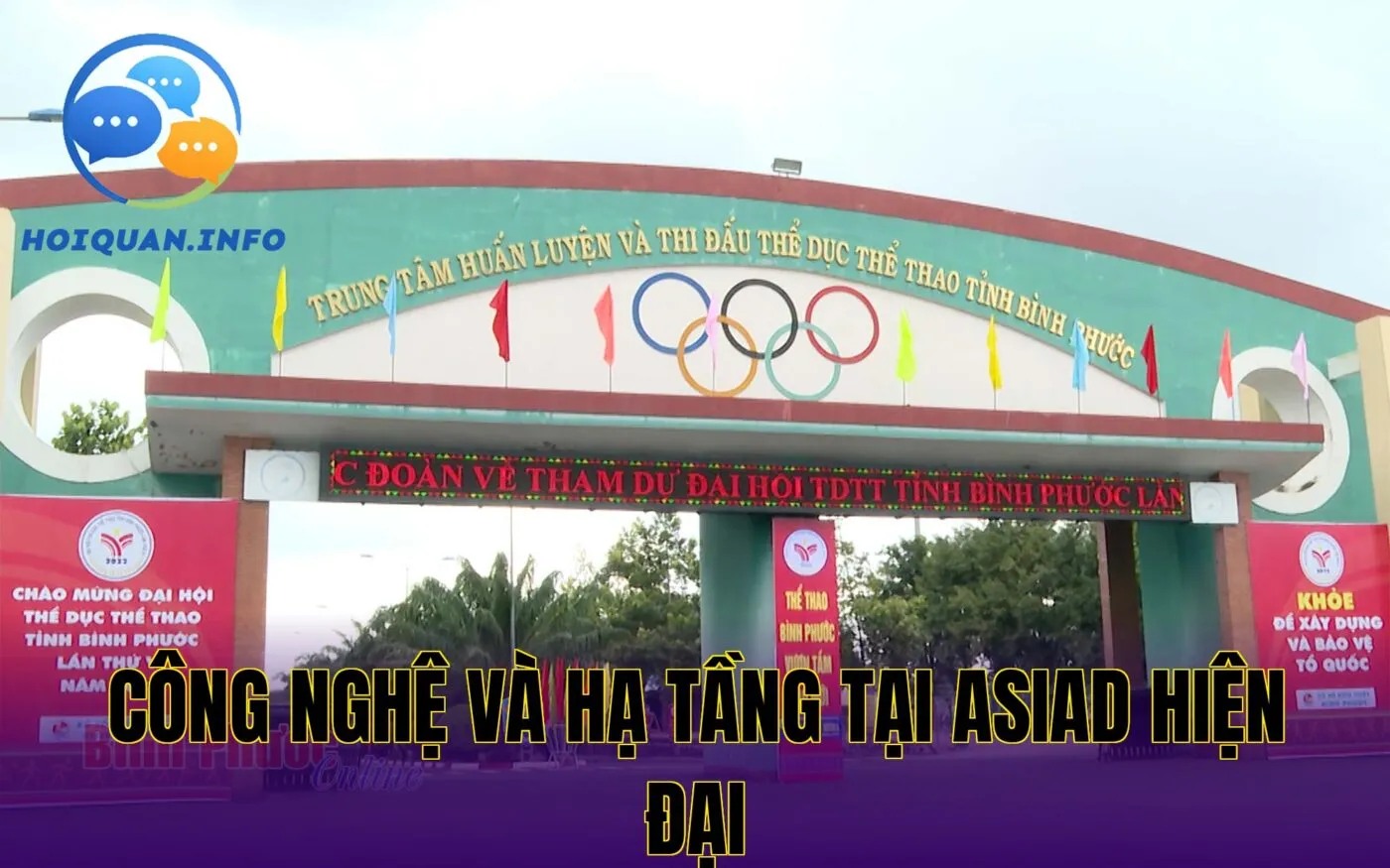 Công nghệ và hạ tầng tại ASIAD hiện đại