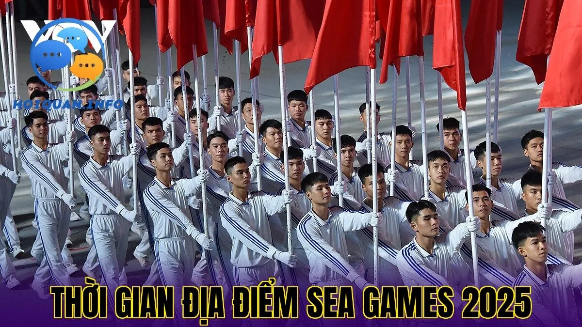 Thời gian địa điểm SEA Games 2025