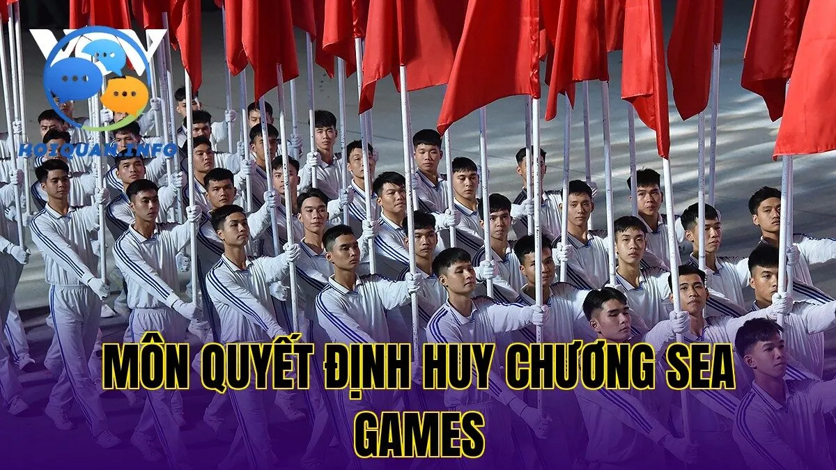 môn quyết định huy chương sea games