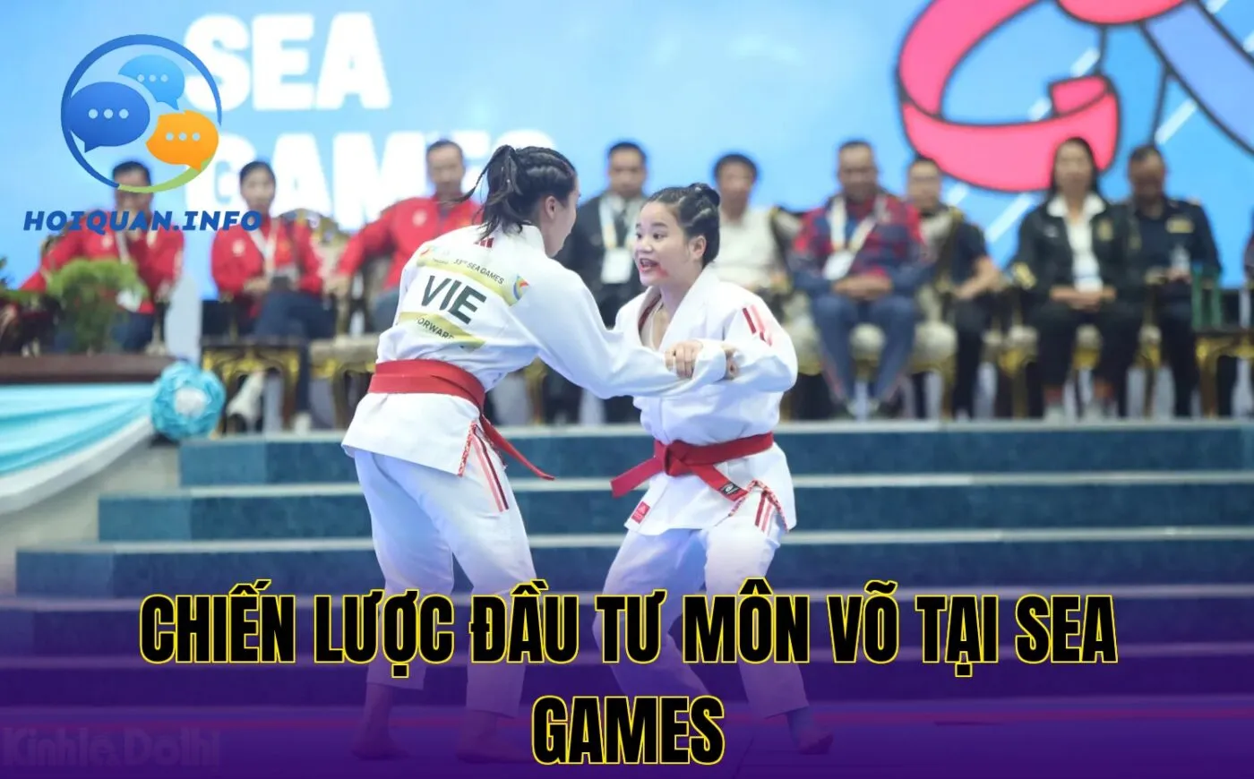 Chiến lược đầu tư môn võ tại SEA Games