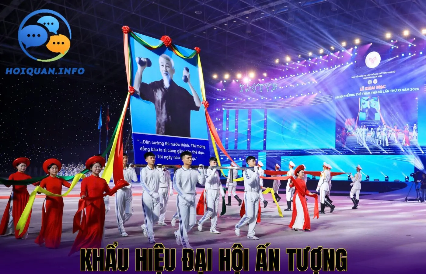 Khẩu hiệu đại hội ấn tượng