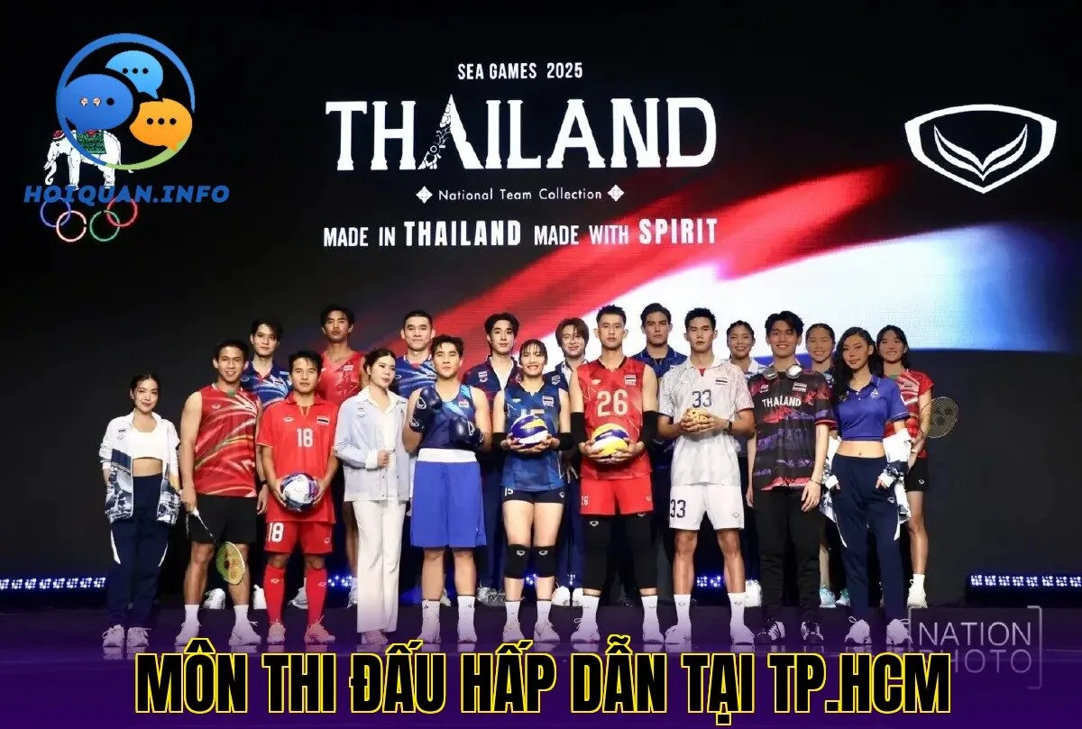 Môn thi đấu hấp dẫn tại TP.HCM