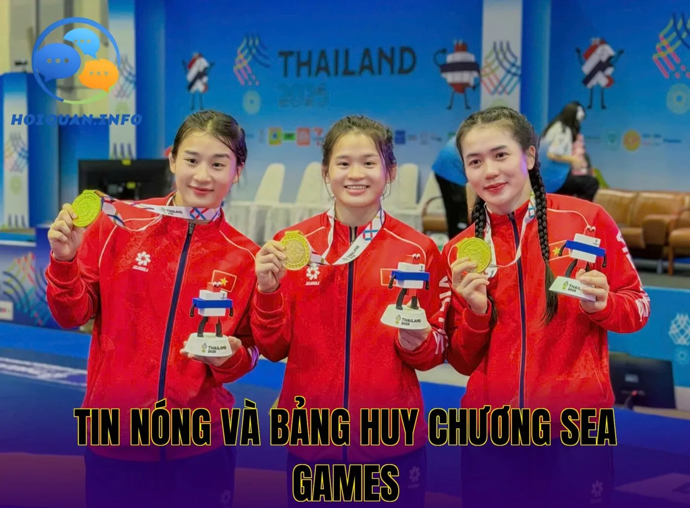 Tin nóng và bảng huy chương SEA Games