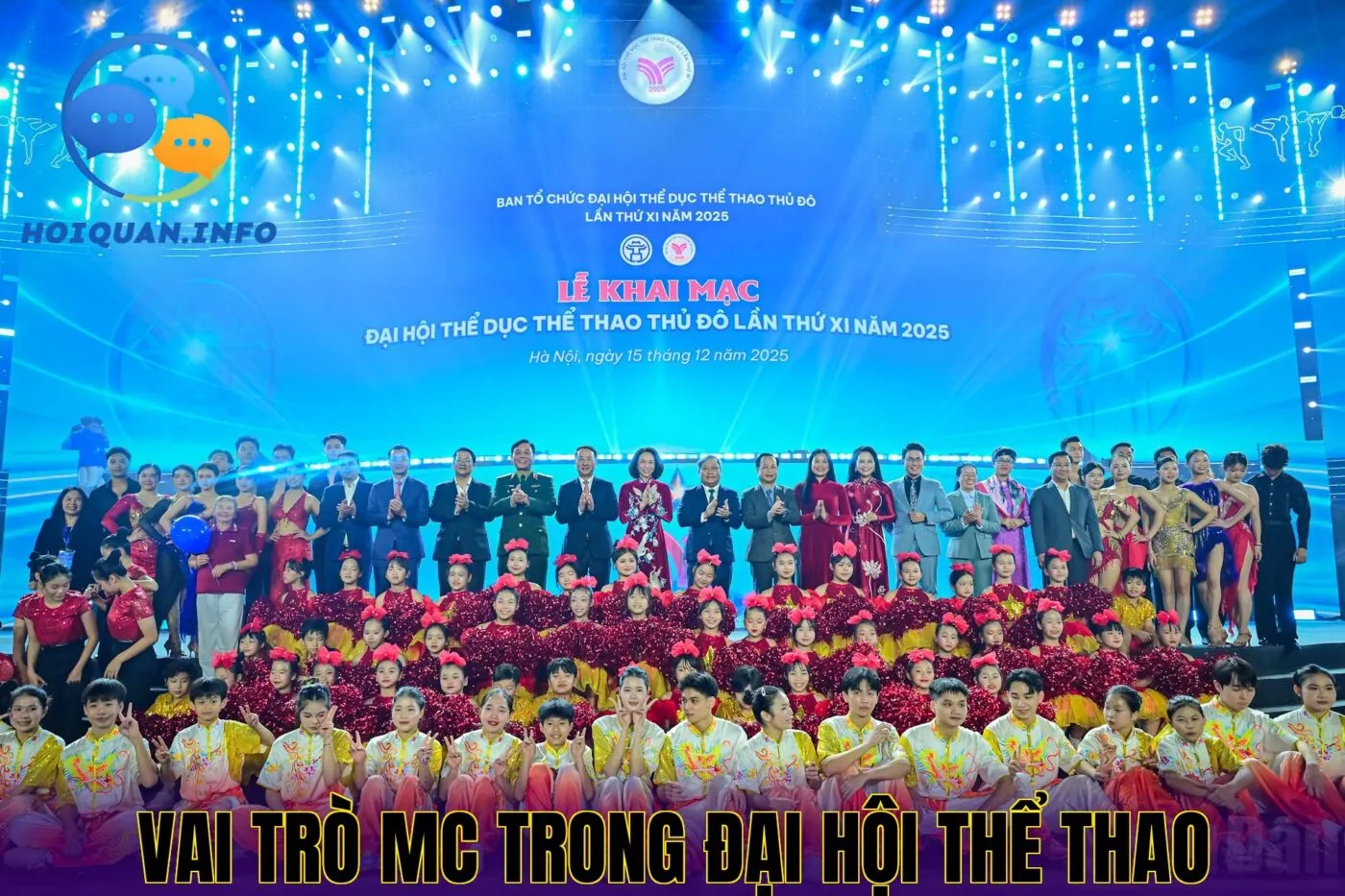 Vai trò MC trong đại hội thể thao