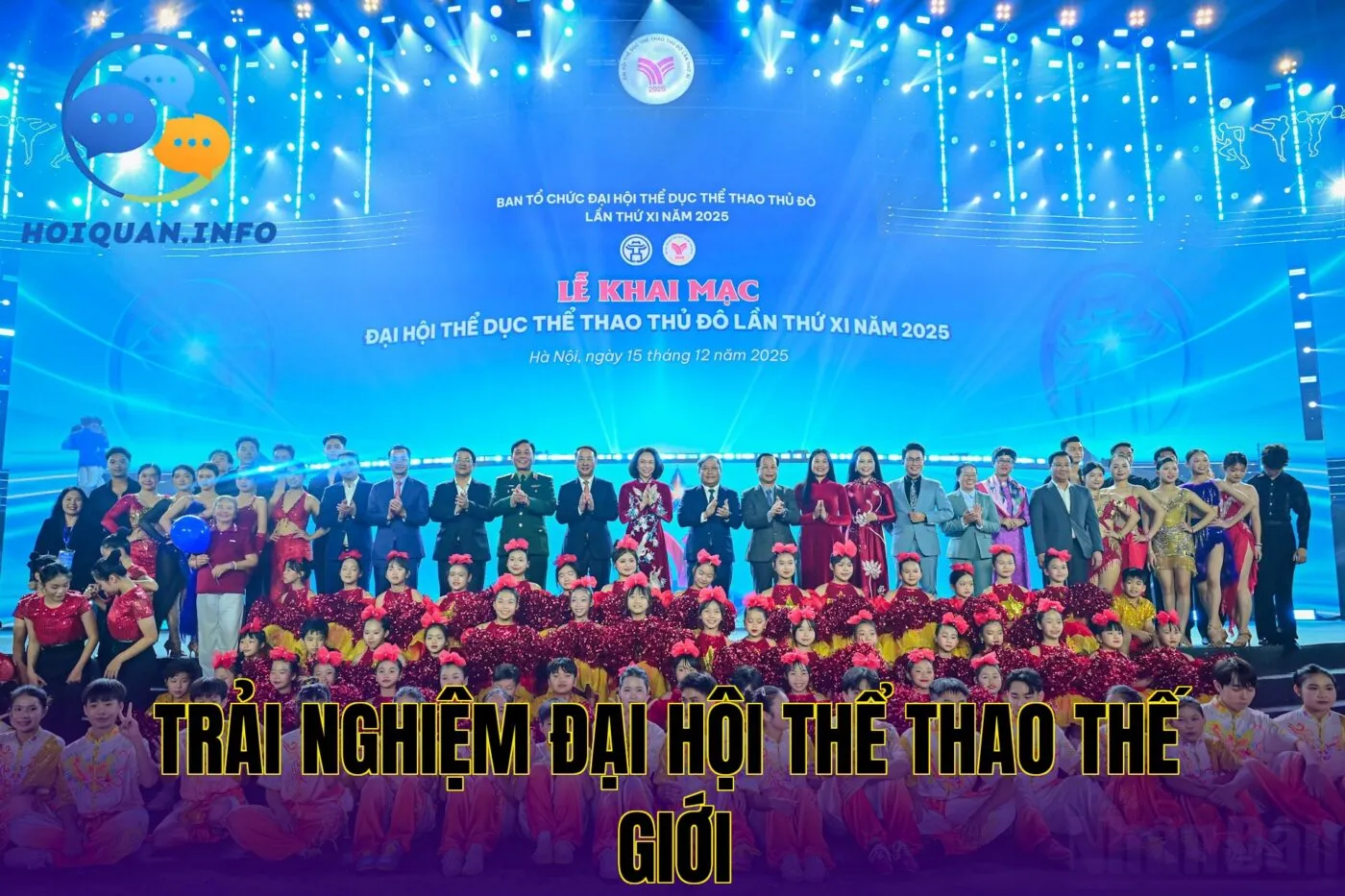 Trải nghiệm đại hội thể thao thế giới