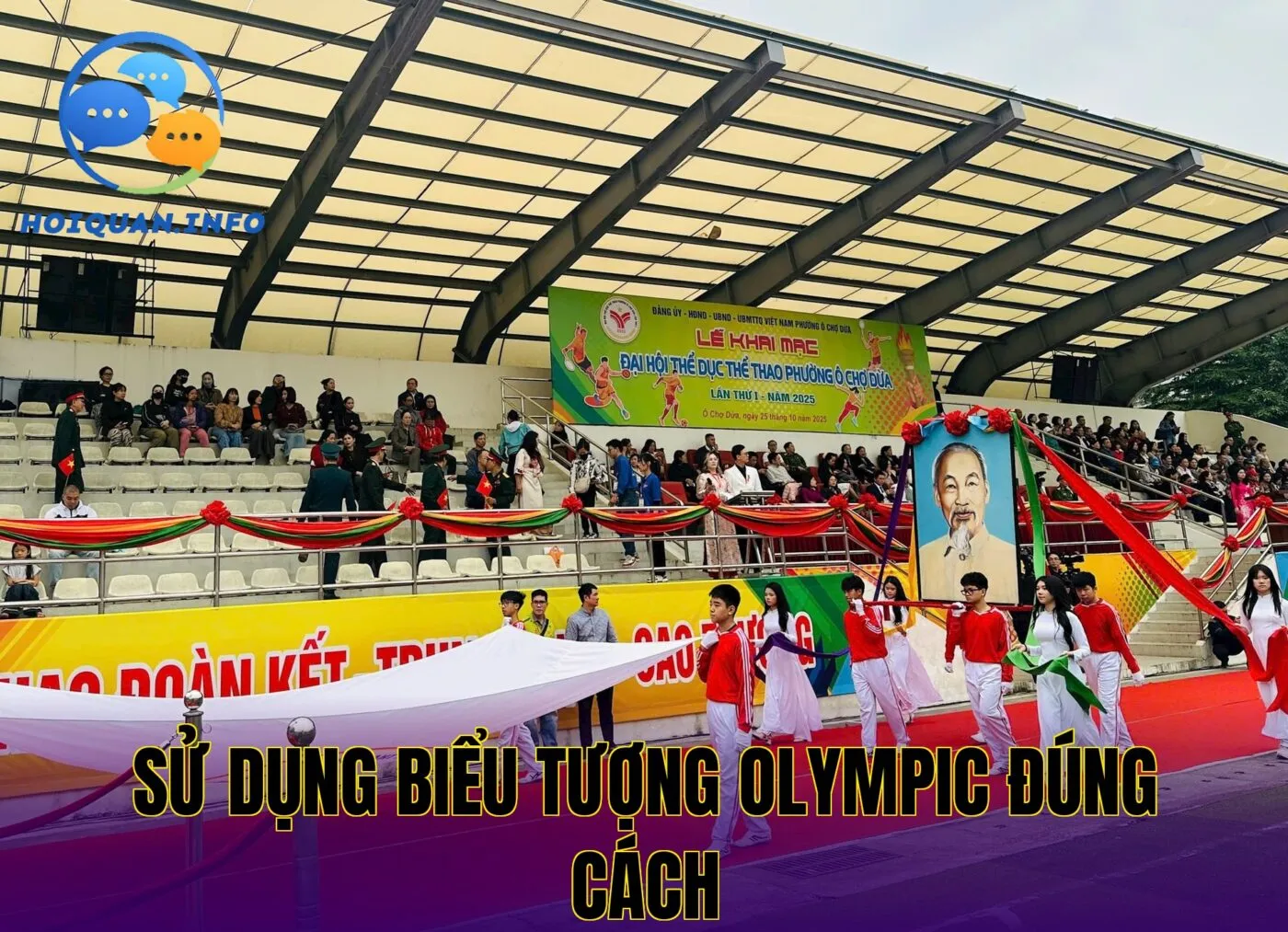 Sử dụng biểu tượng Olympic đúng cách