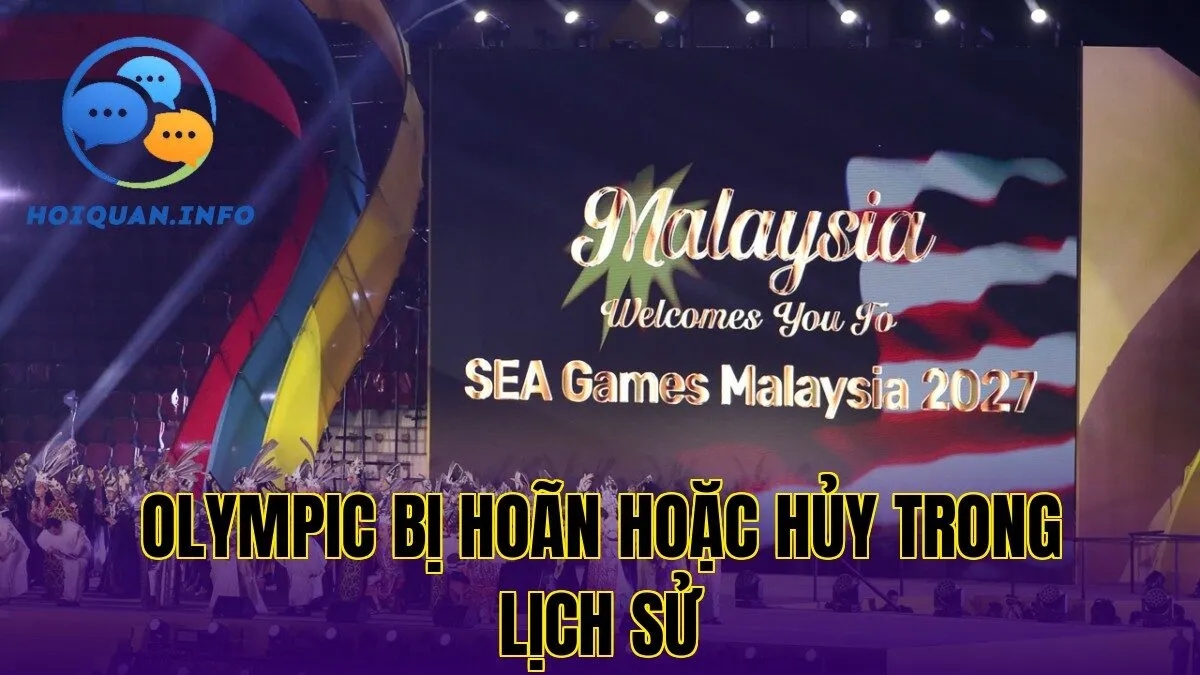 Olympic bị hoãn hoặc hủy trong lịch sử