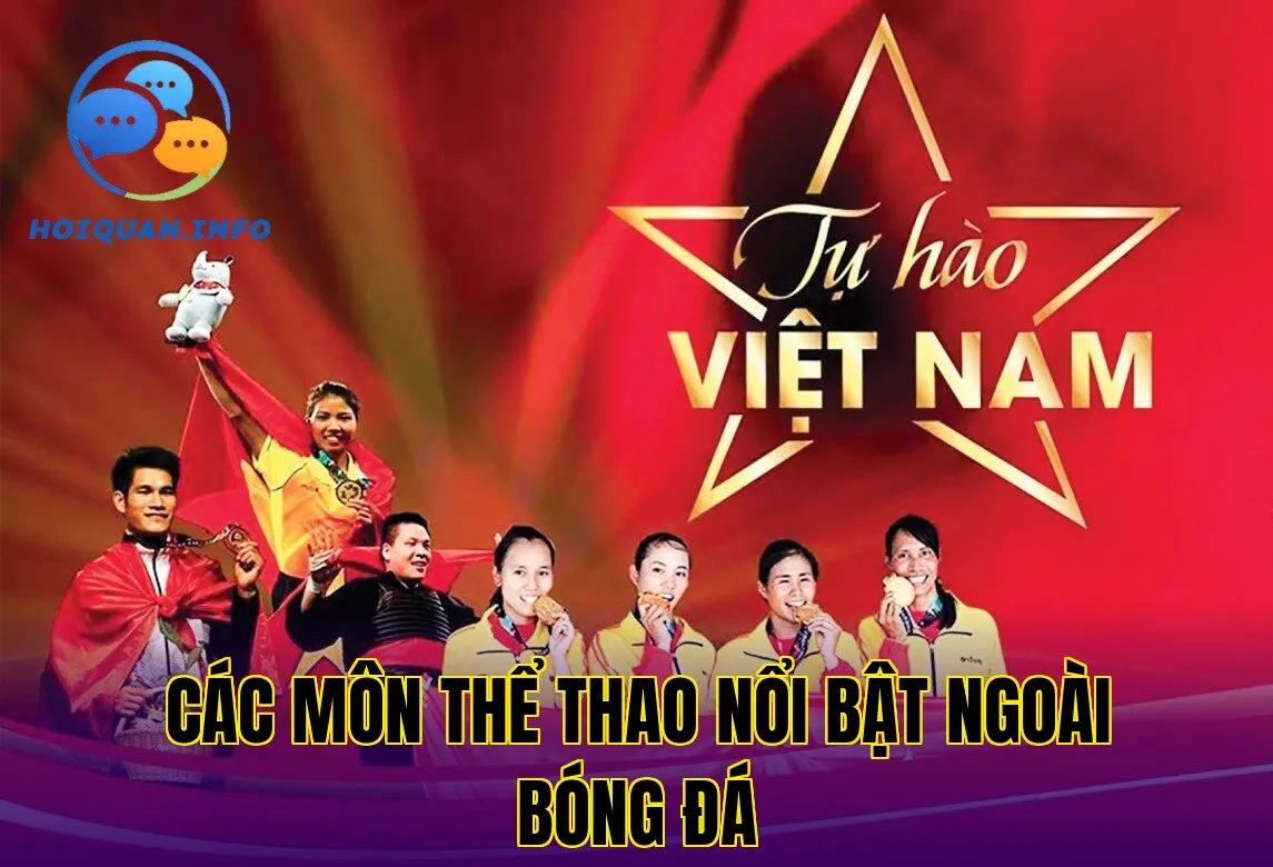 Các môn thể thao nổi bật ngoài bóng đá