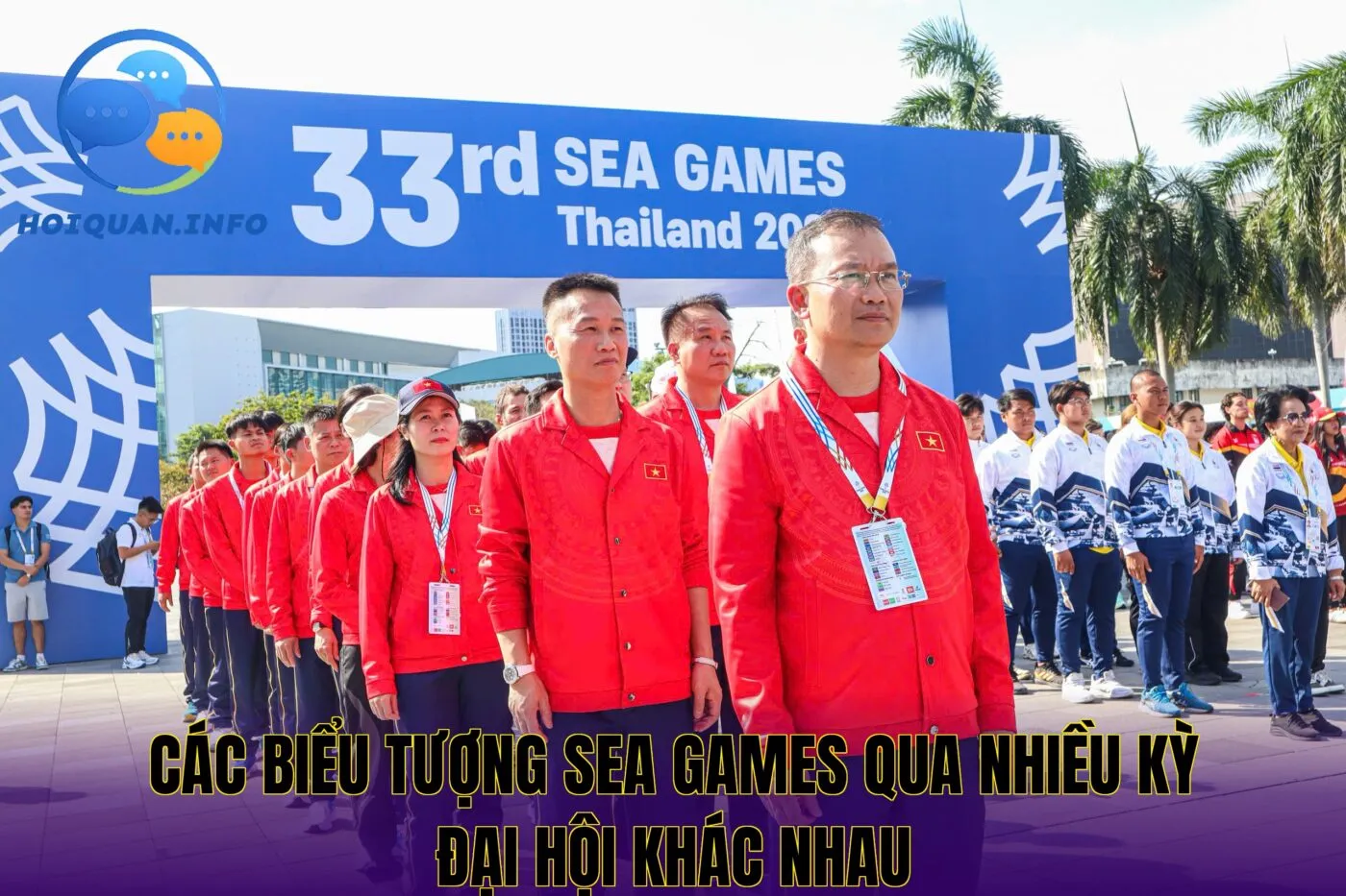 Các biểu tượng SEA Games qua nhiều kỳ đại hội khác nhau