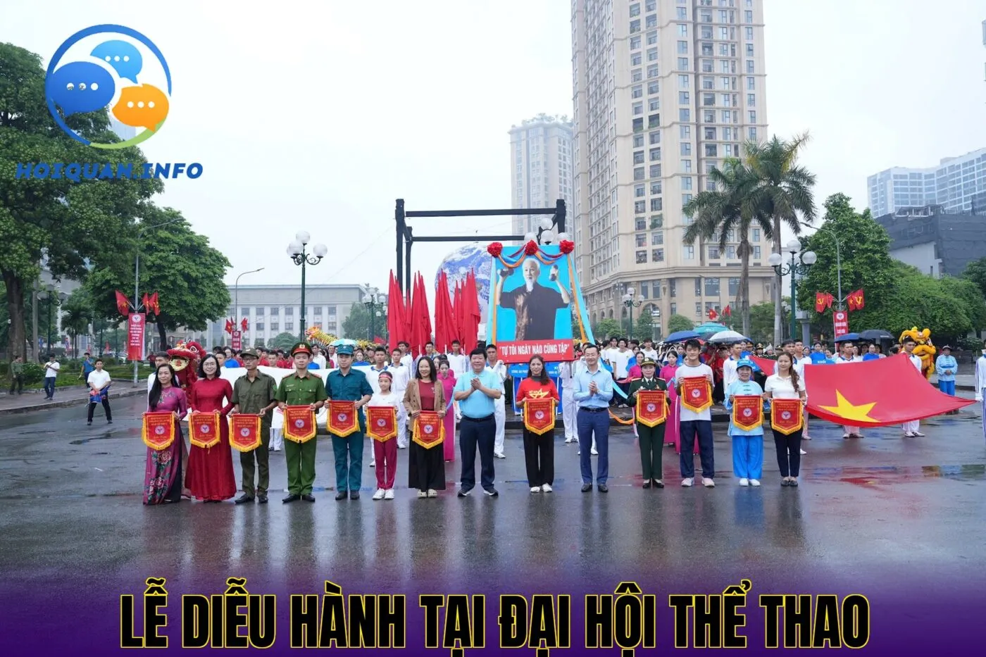 Lễ diễu hành tại đại hội thể thao