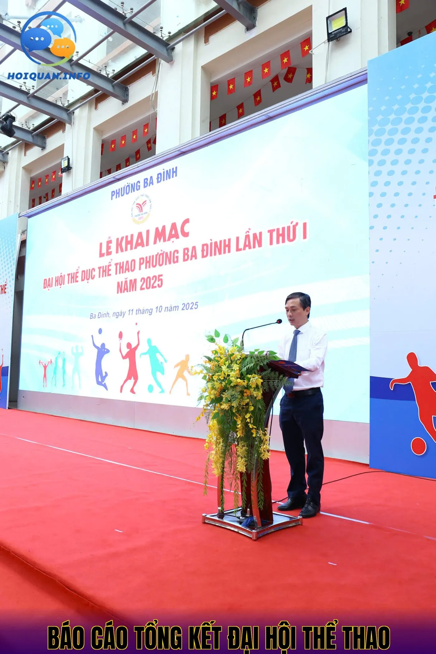 Báo cáo tổng kết đại hội thể thao