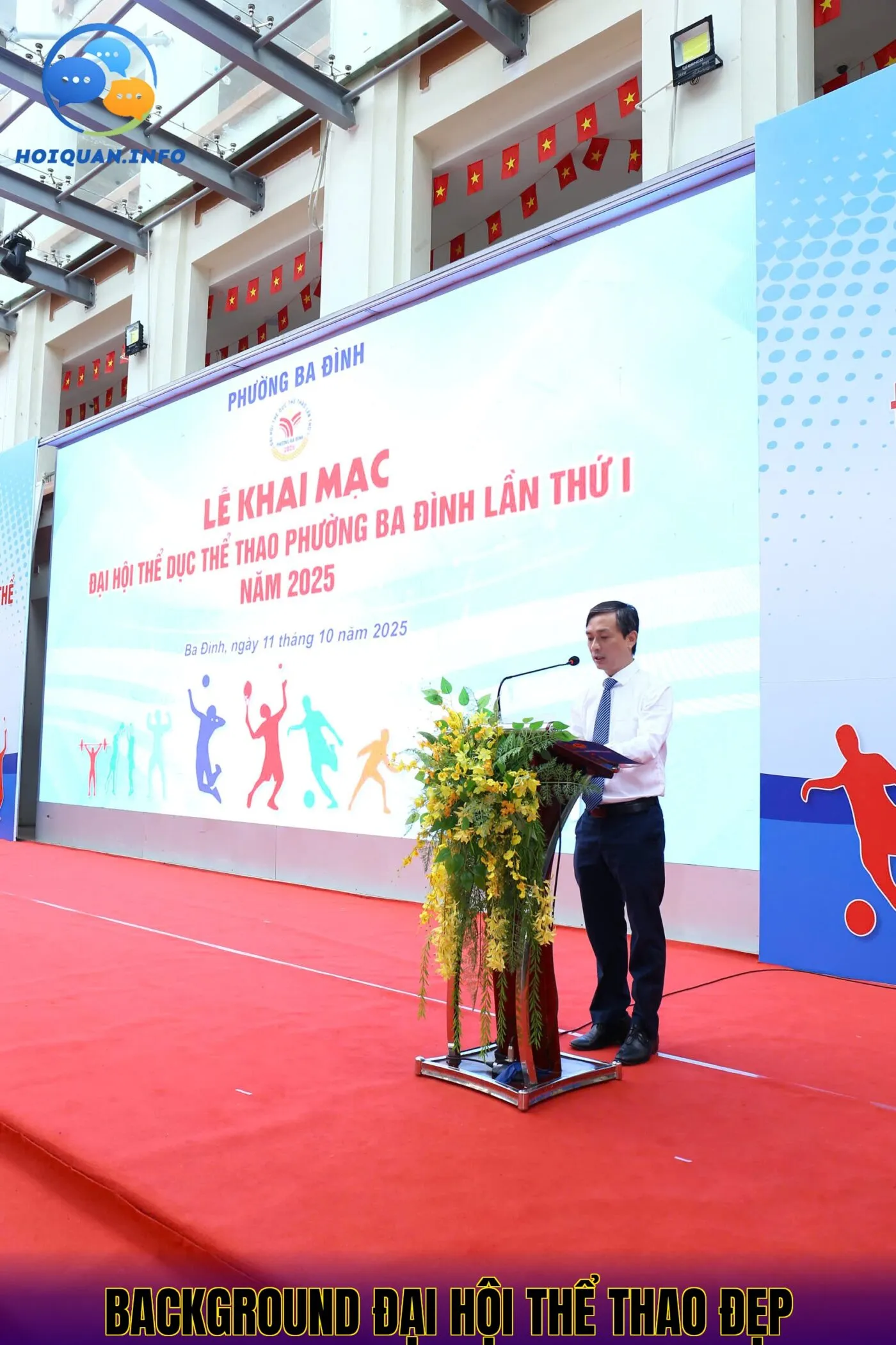 background đại hội thể thao đẹp