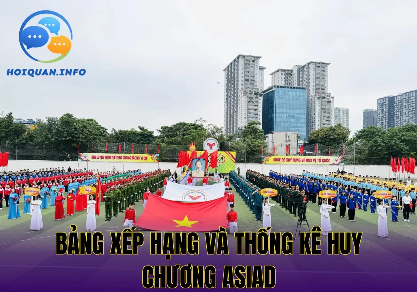 Bảng xếp hạng và thống kê huy chương ASIAD