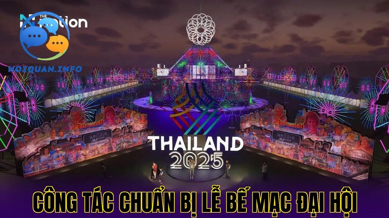 Công tác chuẩn bị lễ bế mạc đại hội