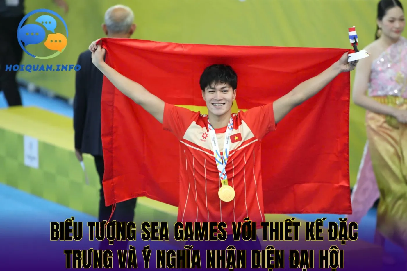 Biểu tượng SEA Games với thiết kế đặc trưng và ý nghĩa nhận diện đại hội