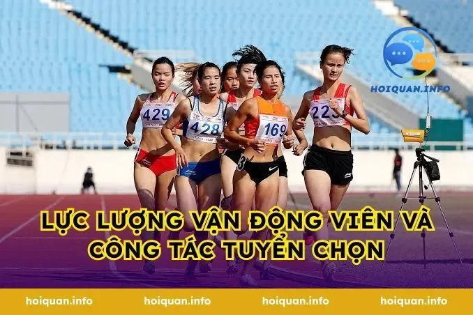 Lực lượng vận động viên và công tác tuyển chọn